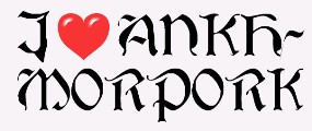 I Love Ankh-Morpork by The Creature from the Black Logon